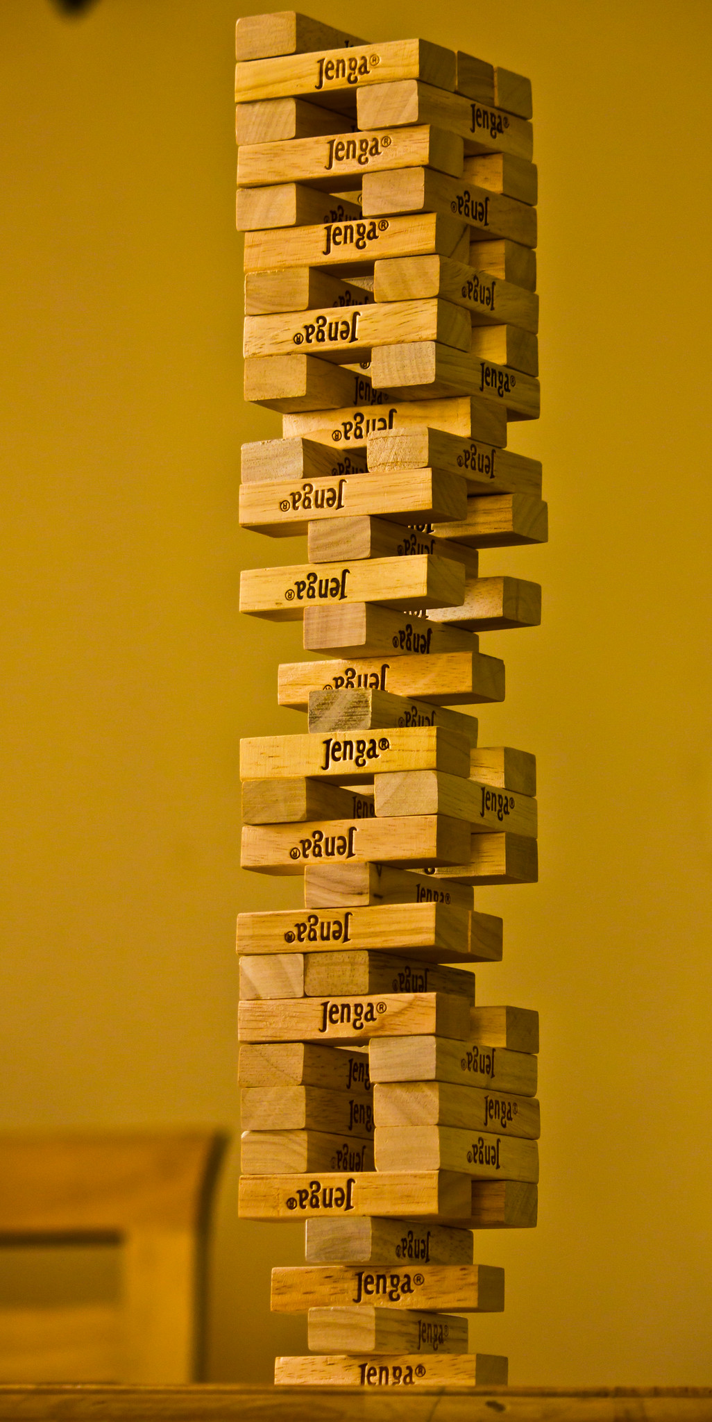Foto de un Jenga