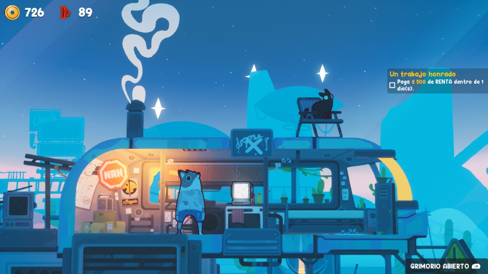 Screenshot de Uncle Chop's: Wilbur en su casa