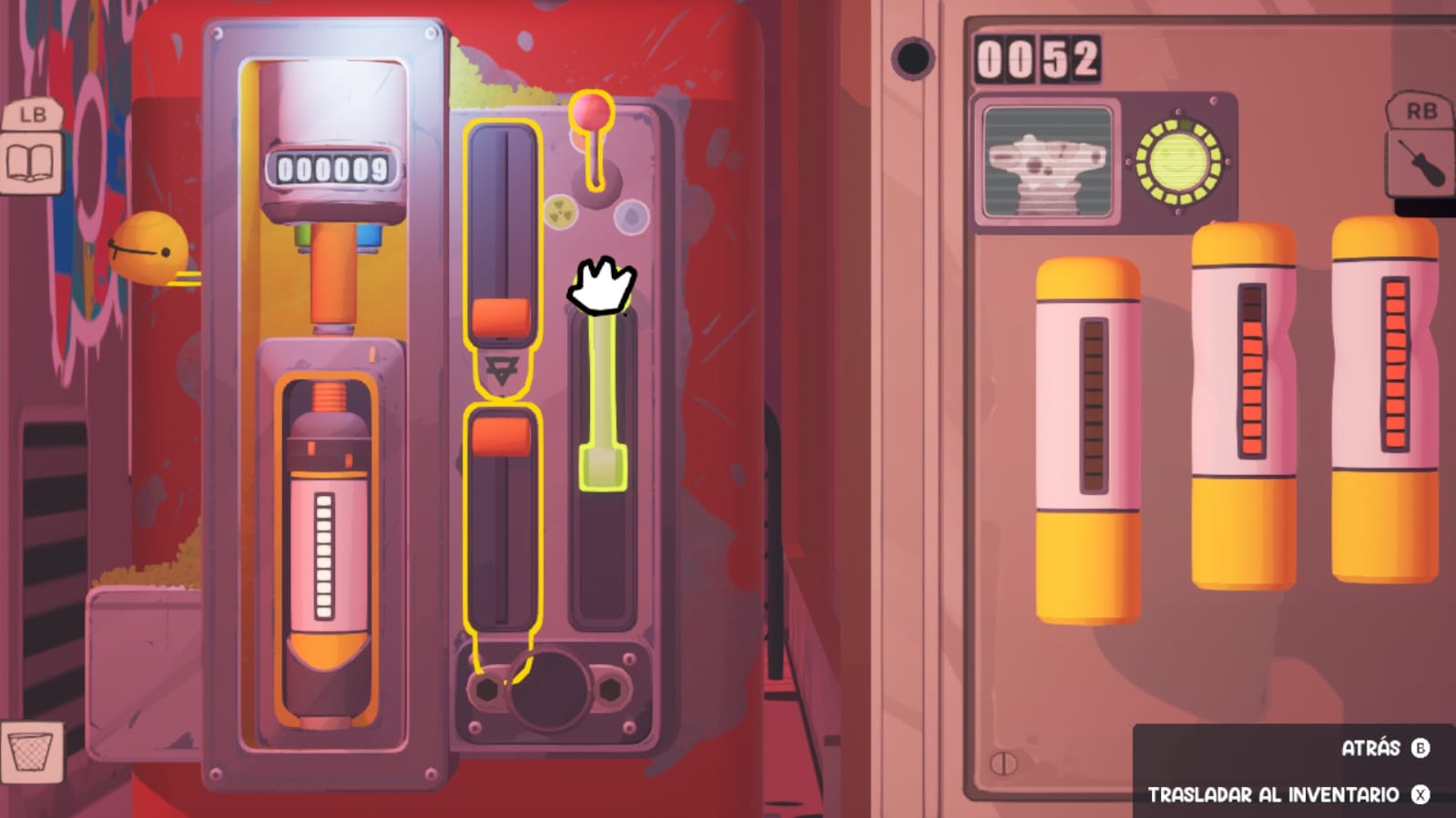 screenshot de Uncle Chop's: máquina de repostaje