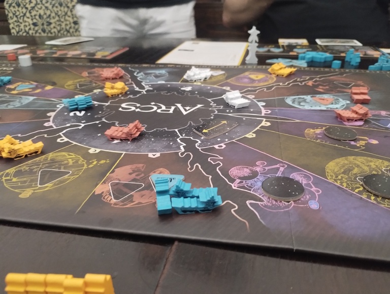 Foto del tablero de juego