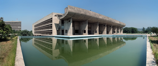 Foto del palacio de la asamblea de Chandigarh