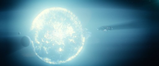 Screenshot: planeta explotando