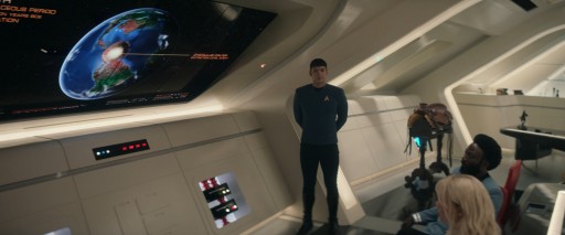 Screenshot: Spock explicando cómo se extinguieron los dinosaurios
