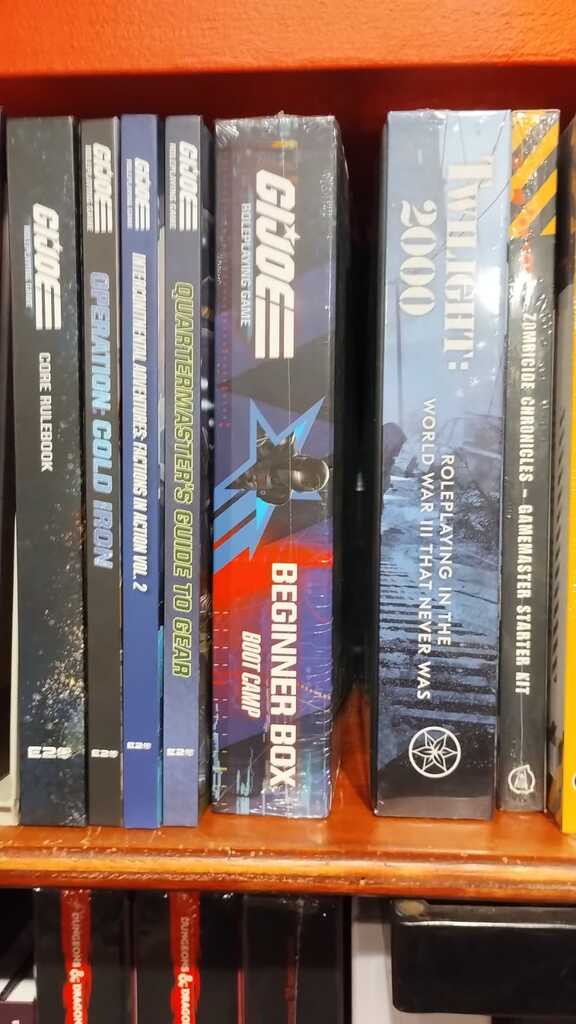 No sabía que había un juego de rol de GIJoe